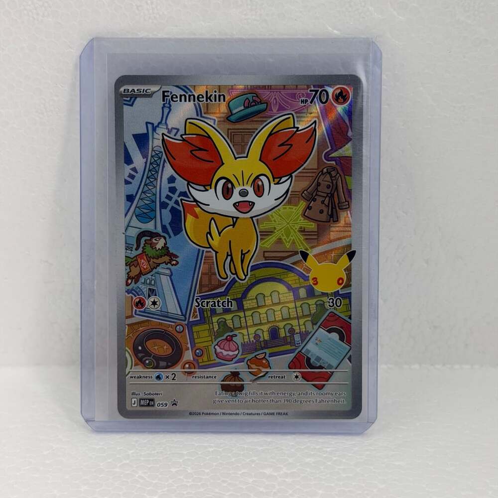 Pokemon Fennekin MEPEN 059 Mega Evolution Promo First Partner